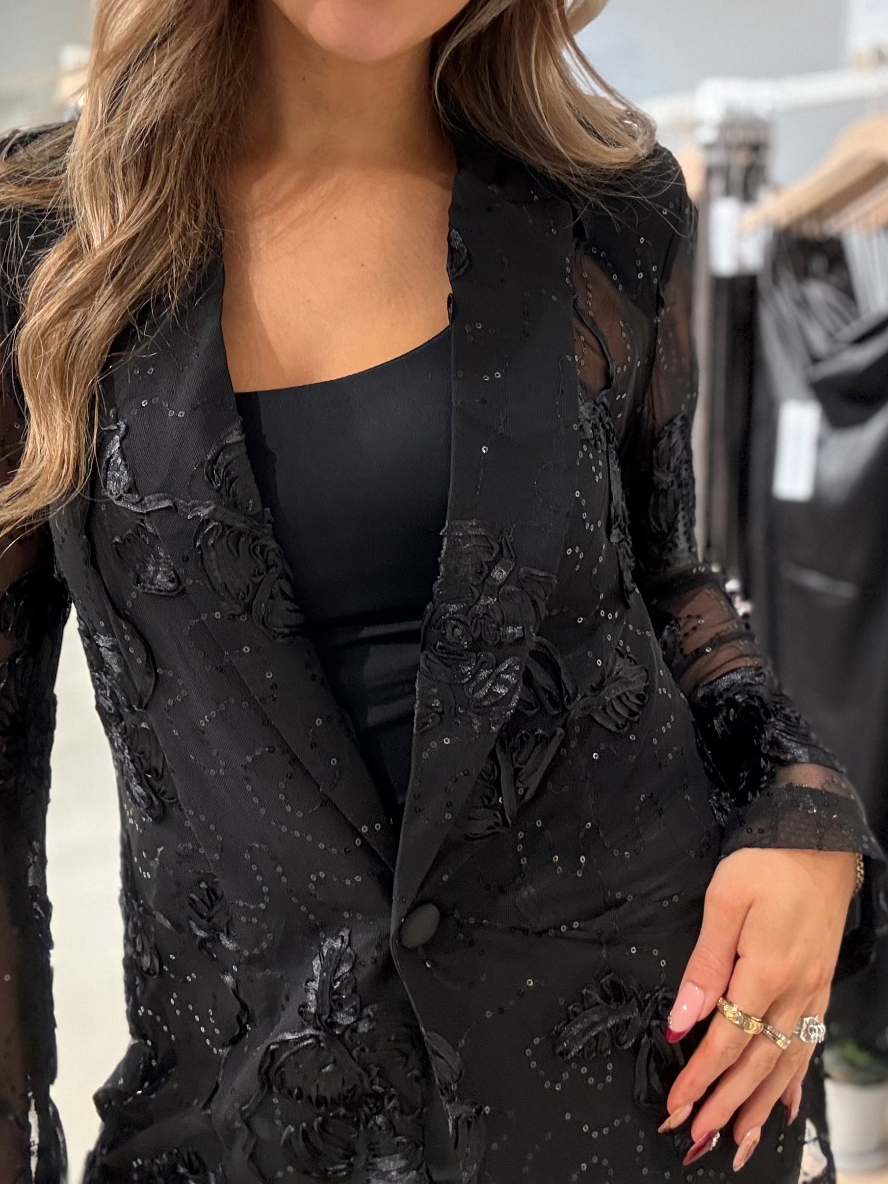 VIDITTE Blazer - Black Beauty